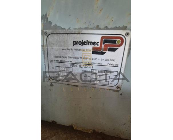 Foto de maquina Exaustor tipo ventilador, marca Progelmec, modelo PC700, nº 9221, 12,5cv,