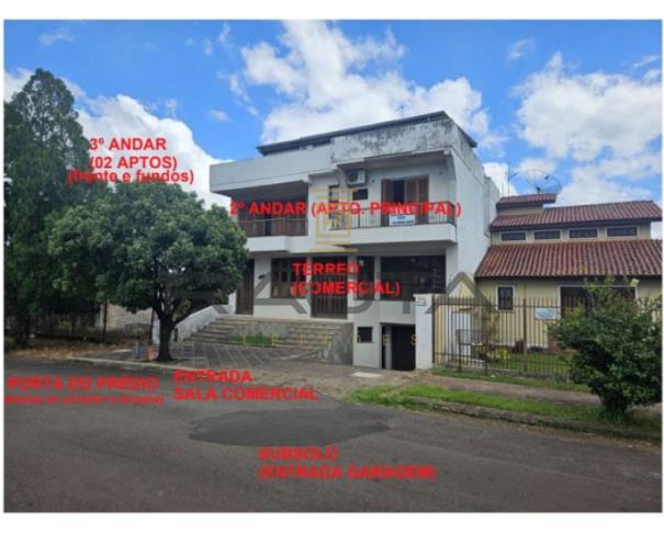 Foto de Sala comercial e dois apartamentos