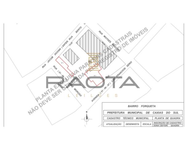 Foto de UM Terreno, sito no lote Rural nº 39, do Travessão São João, 2ª Légua, neste Município, com a área de 1.875m2, contendo um prédio de alvenaria com um pavimento, com a área construída de 438,90m2, para fins industriais, com a conclusão em fins de 1963