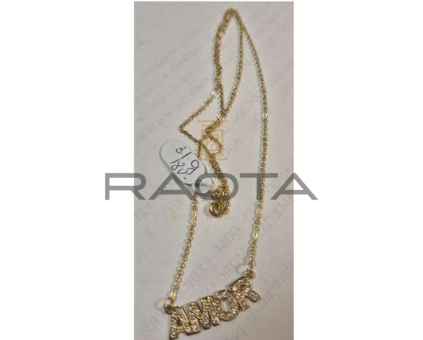 Foto de tres aneis um par brincos um colar  ouro 18k