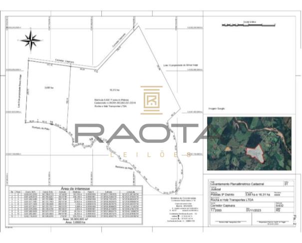 Foto de 3,69 hectares (localidade de Capivara) Pelotas