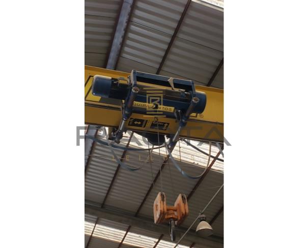 Foto de Uma ponte rolante móvel 6,3 ton, com 6 m,