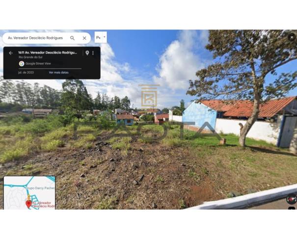 Foto de UM TERRENO URBANO, sem número, na Avenida Deoclécio Rodrigues, denominado lote 24, na zona urbana no Município de Nova Santa Rita/RS.