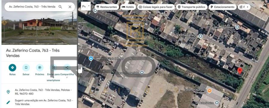 Imagem do imóvel terreno sem benfeitorias 3.355m2 terreno urbano com 3.355m2 Pelotas